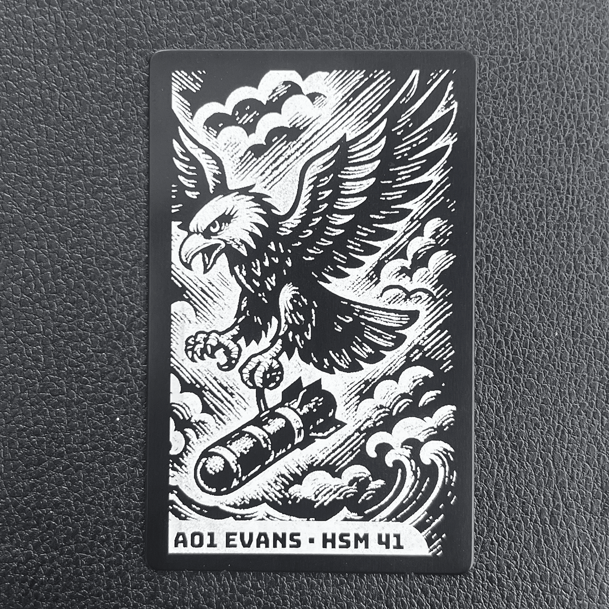 HSM-41 Inspired Metal Collectible