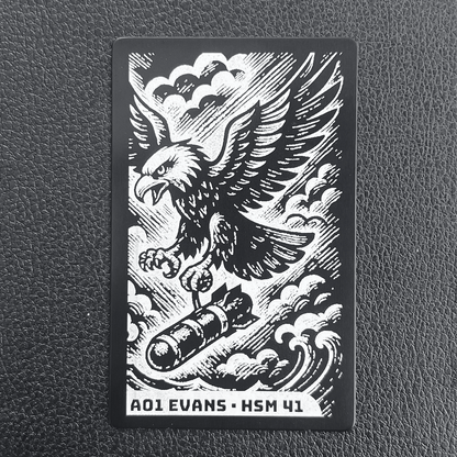 HSM-41 Inspired Metal Collectible